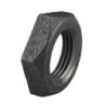Raccord fonte malléable noir fileté Contre-Écrous évidé - 1"1/4 - Brute / Noire