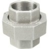 Raccord fonte malléable galvanisé fileté Manchon union femelle conique - 3/4" - Galvanisée / Galva